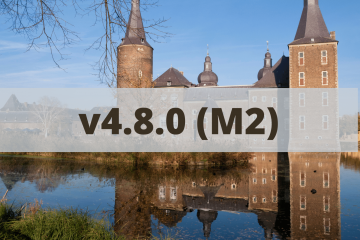Release v4.8.0 (M2) - Background shows Hoensbroek Castle
